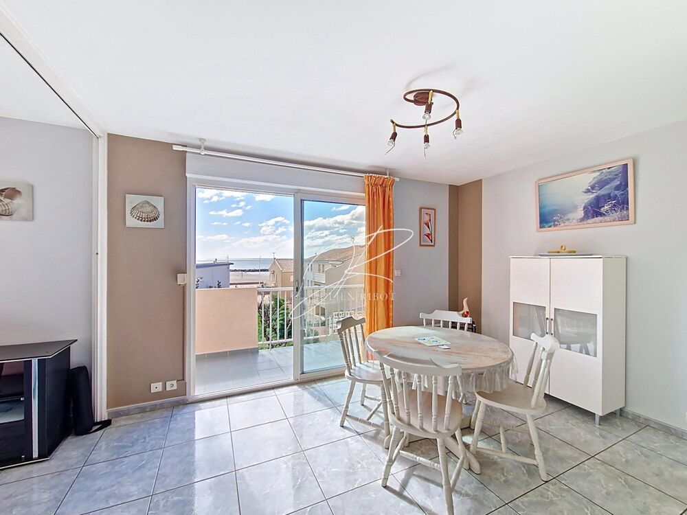 Vente Appartement Appatrtement T2 43 m² Terrasse Vue Mer Valras-plage