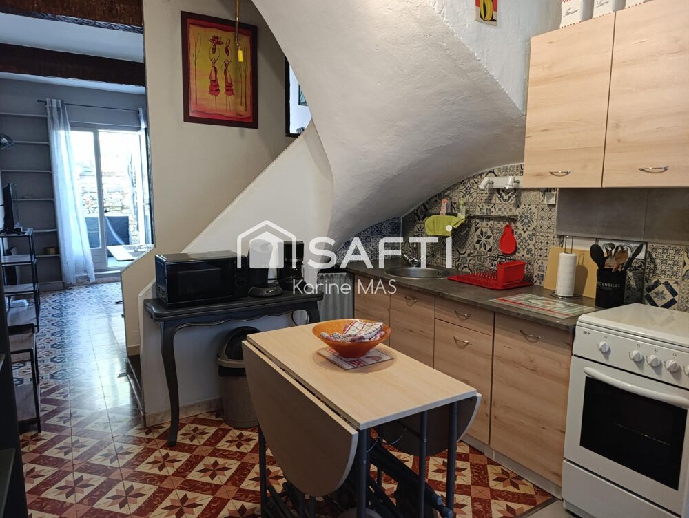 Maison de village une chambre et terrasse