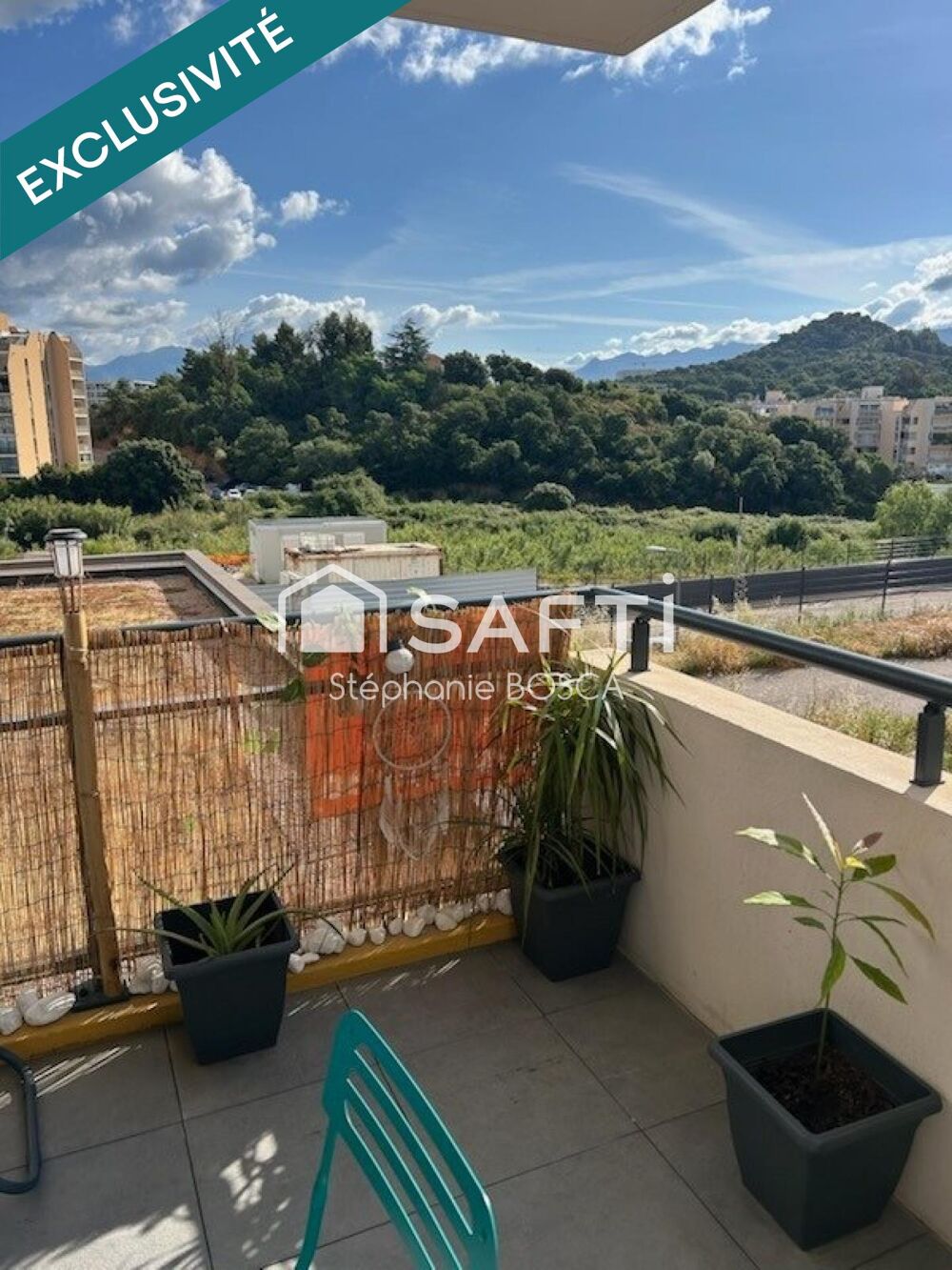 Vente Appartement DOUBLE GARAGE, TERRASSES ET VUE DEGAGEE ! Ajaccio