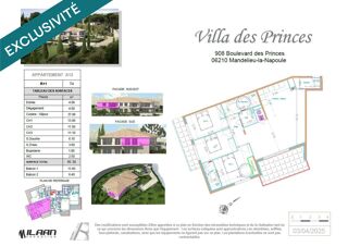  Appartement à vendre 4 pièces 95 m²