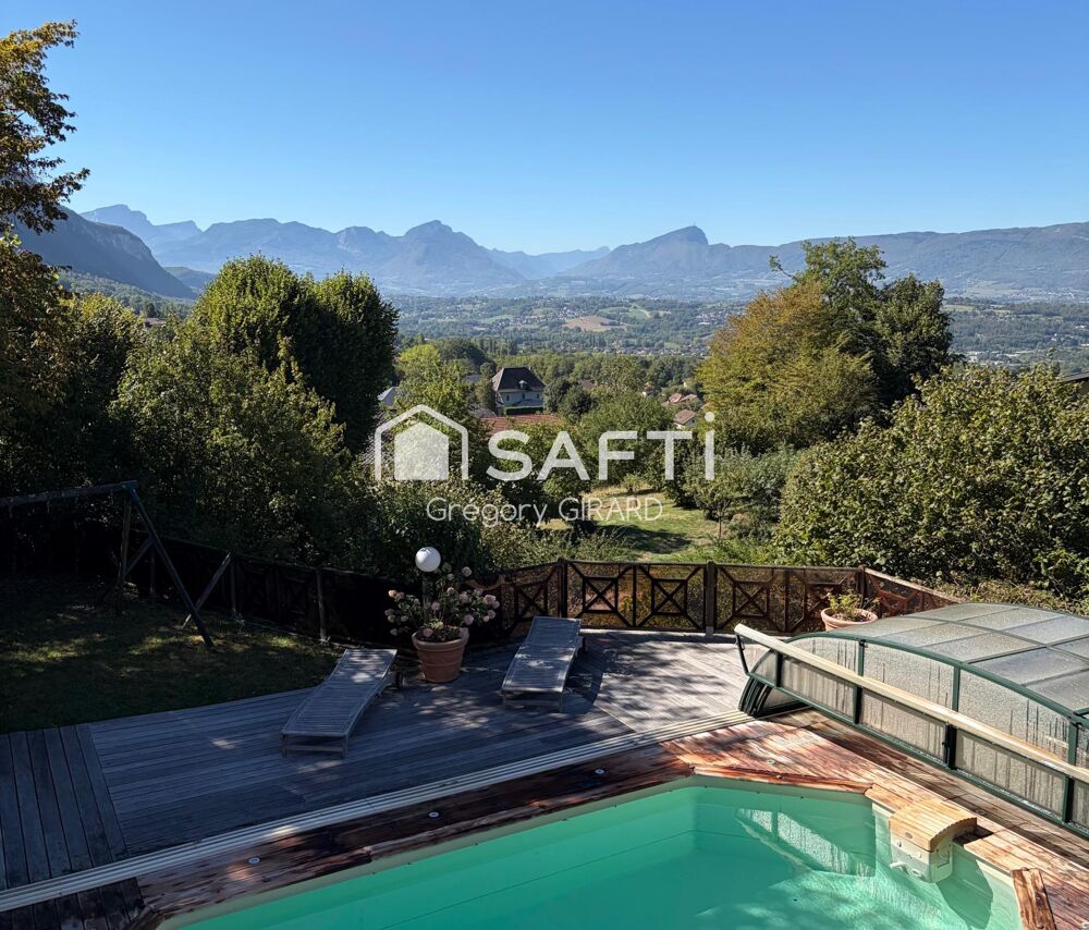 Vente Maison Dominant le petit village de Clarafond,cette maison d'architecte édifier en 1998 offre une position dominante et une vue panoram Drumettaz-clarafond