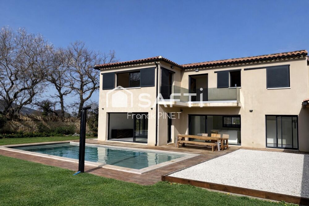 Maison Moderne de 2022 avec piscine . Oppede