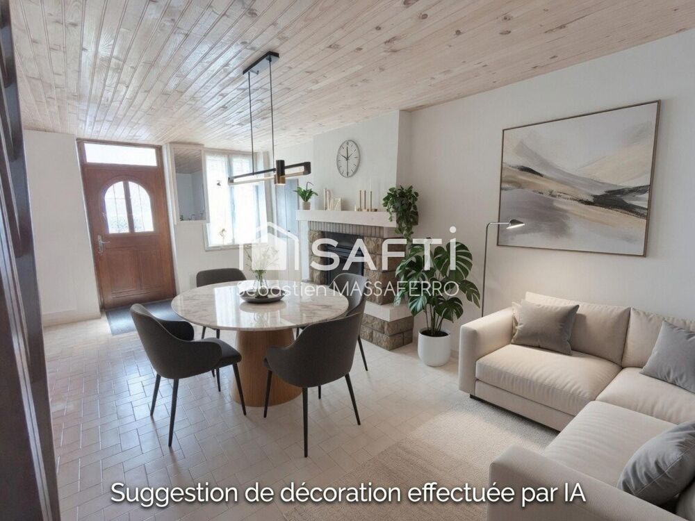 Maison de village de 66 m2 avec deux chambres