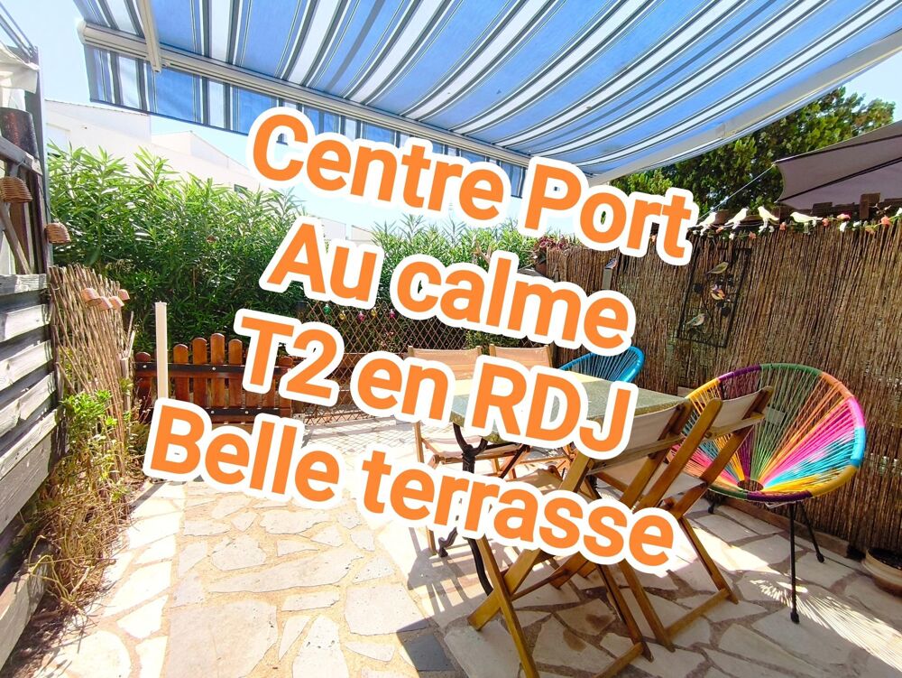 RDJ - T2 en très bon état avec terrasse privative