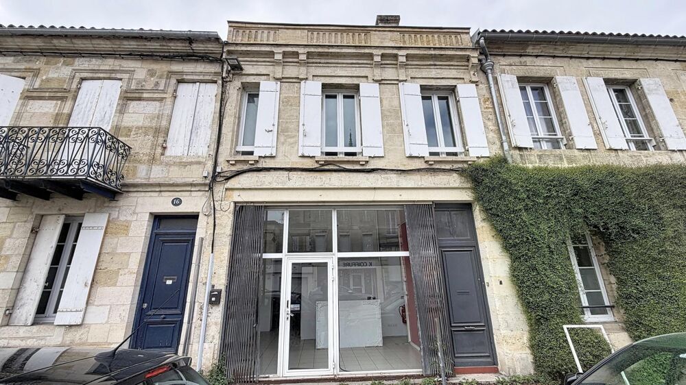 Vente Immeuble IMMEUBLE MIXTE / LOCAL COMMERCIAL + HABITATION – LIBOURNE CENTRE Libourne