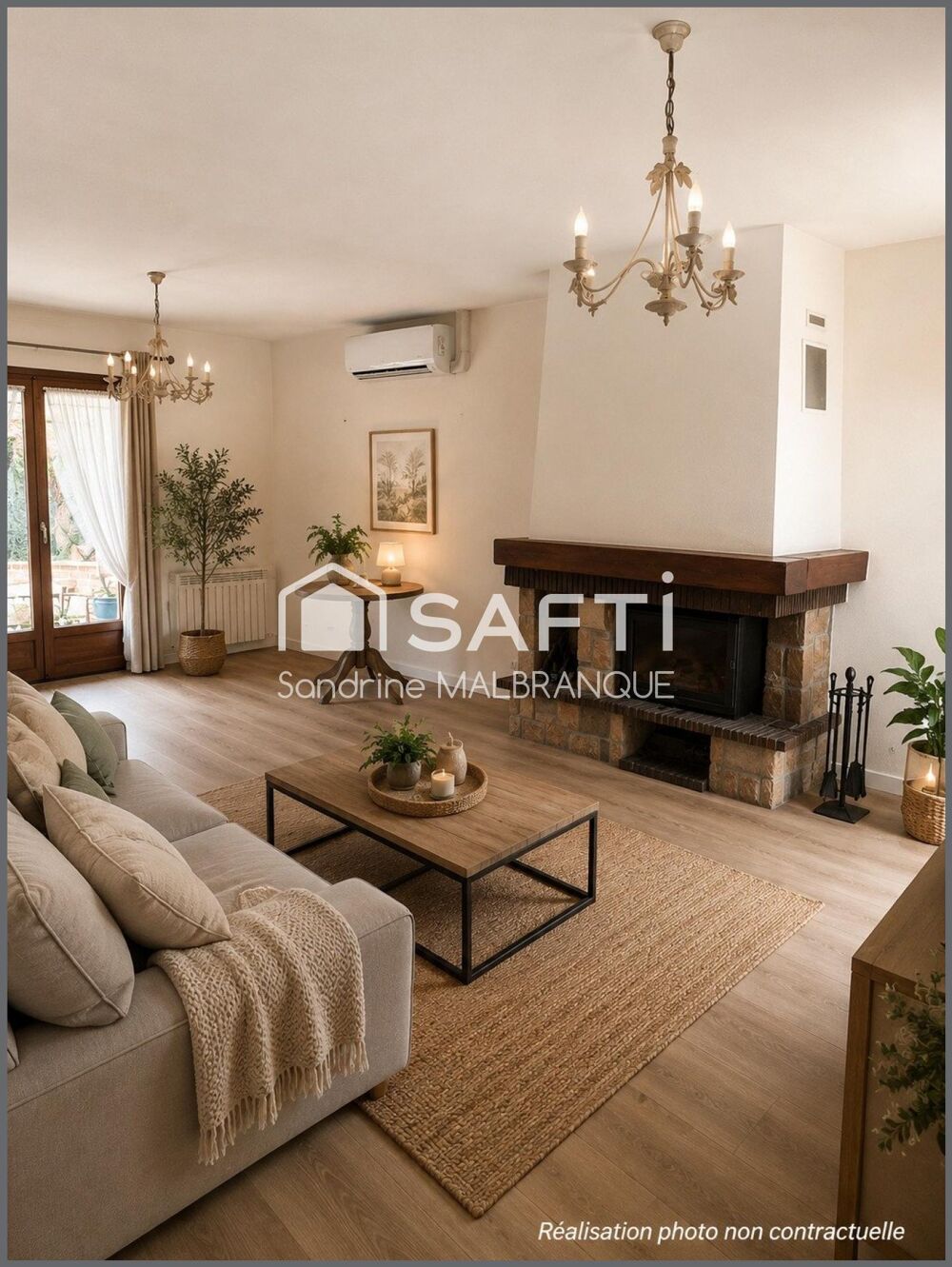 MAISON INDIVIDUELLE DE PLAIN-PIED AVEC SOUS SOL COMPLET