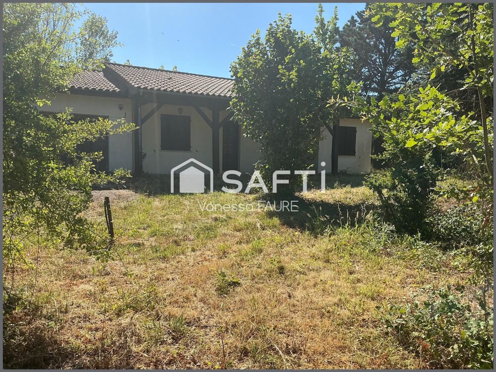 Vente Maison Découvrez une maison à fort potentiel sur belle parcelle de 950 m2 La sauve