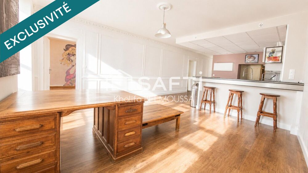 appartement avec fort potentiel en plein coeur de Belley