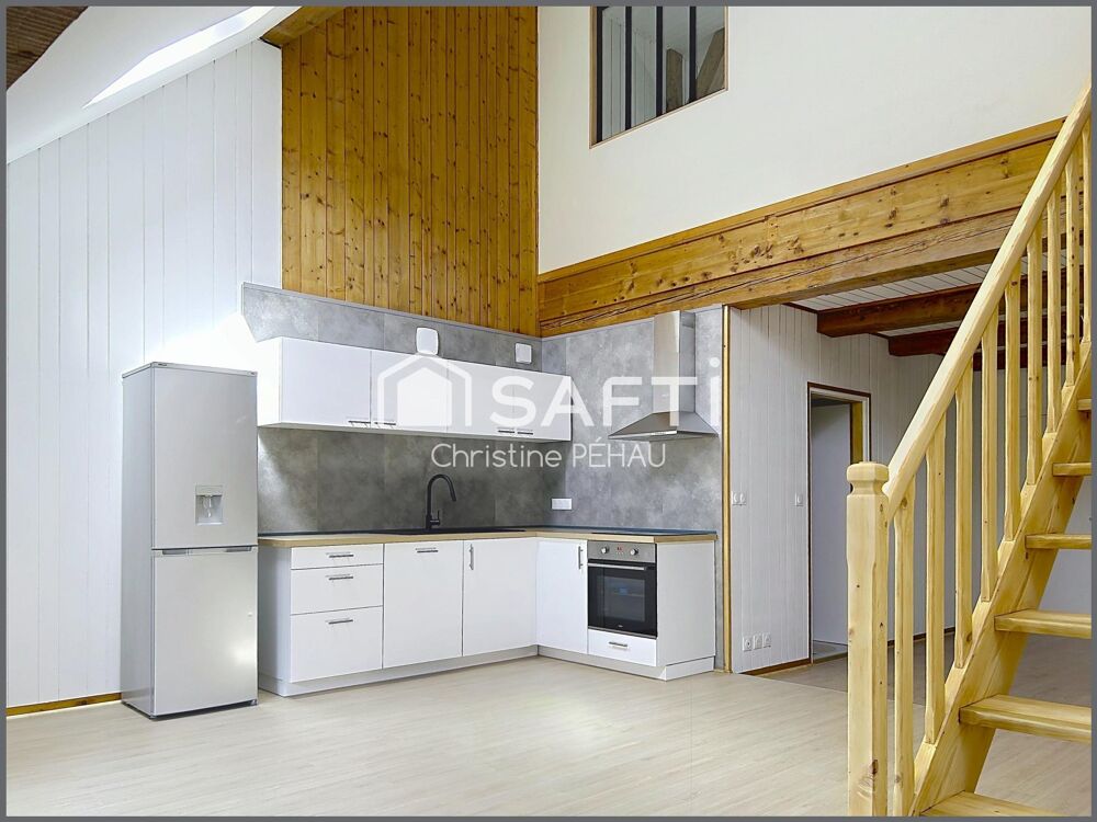 Loft rénové récemment alliant volume et élégance