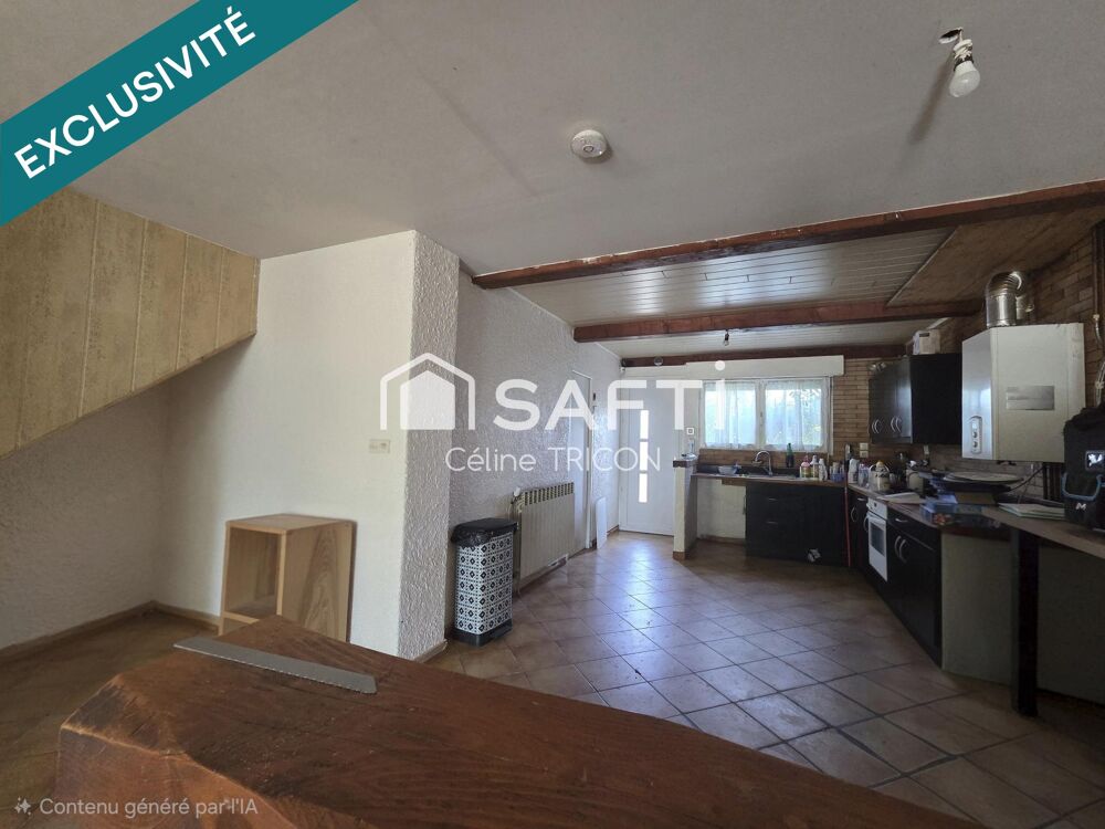 Maison 125 m² 4 ch jardin sud proche gare