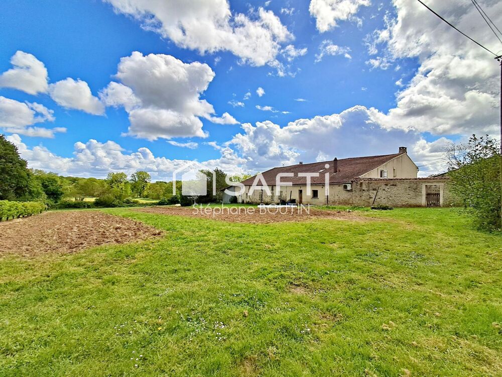 Vente Maison Bien rare – 2 maisons + grange 400 m² + dépendances + hangars + 5 ha Cezais