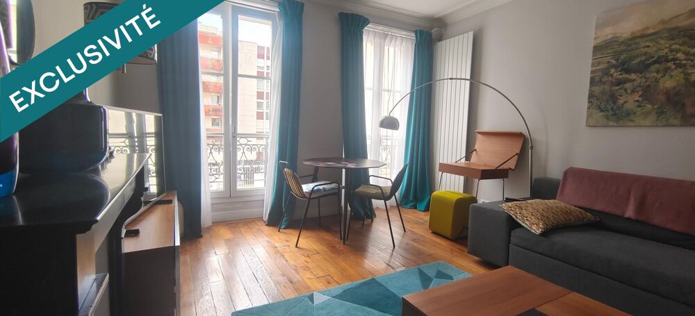 Vente Appartement Rue Bichat – Charmant 2 pièces traversant de 43 m² Paris 10