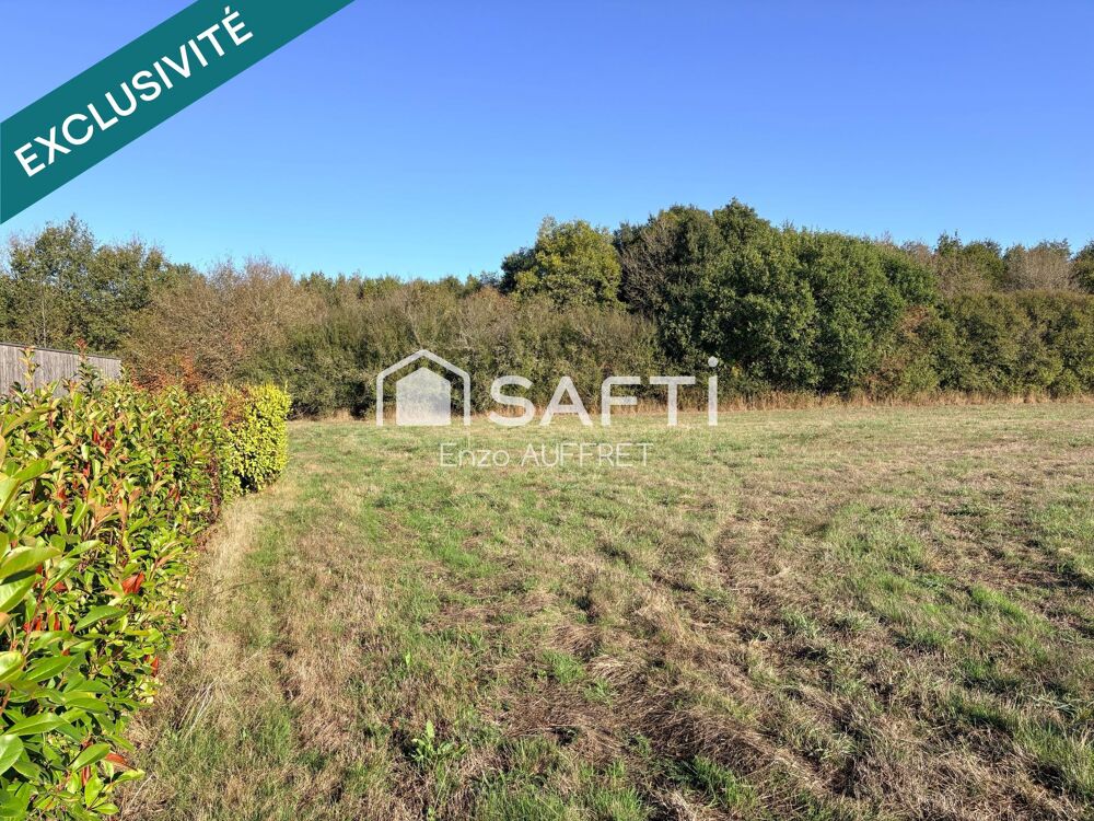 Vente Terrain Terrain constructible de 1113 m² Saint-gildas-des-bois
