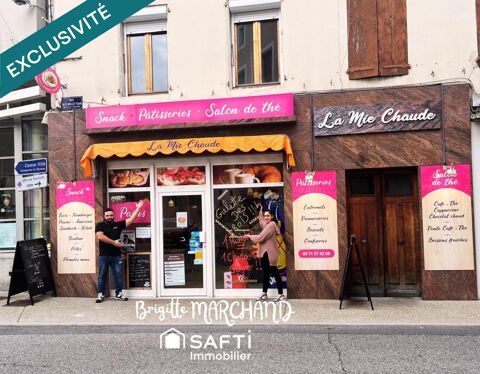 Fonds de commerce snack, p&acirc;tisserie, salon de th&eacute; 55000 07160 Le cheylard