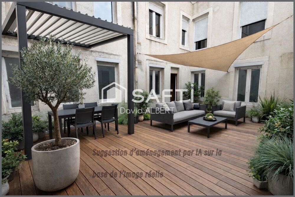 Appartement en Rez de chaussée avec cour privative