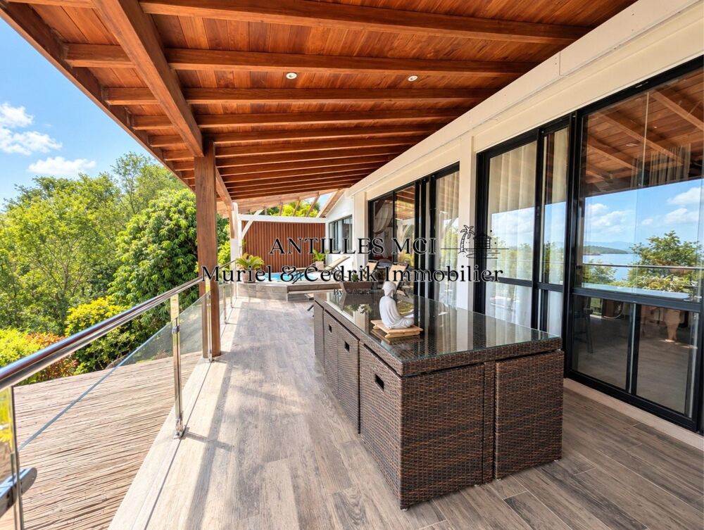 Vente Maison Villa créole, vue mer et espaces modulables Les trois-ilets