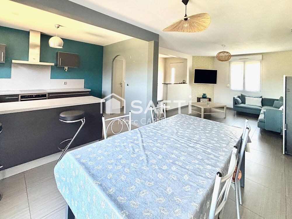 Vente Maison VILLA 2009 128m2, 7 parkings, piste pétanque & bar extérieur: VUE SUR LES CHAMPS ! Brehain-la-ville