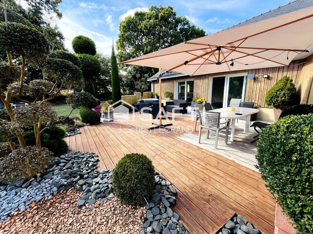 Vente Maison Maison vie de plain-pied Côtes d' Armor avec magnifique piscine intérieure chauffée! Prat