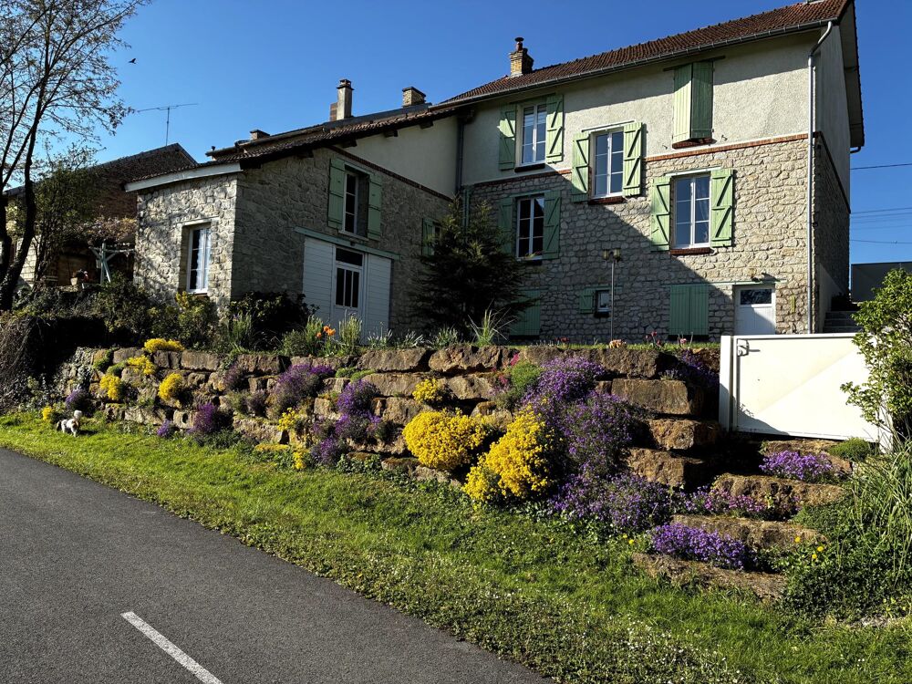 Vente Maison Pavillon individuel en pierre totalement rénové au bord du canal et a proximité de toutes commodités Givry