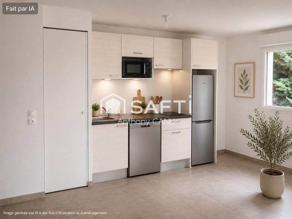 Vente Appartement T2 avec jardin privatif au calme Eysines