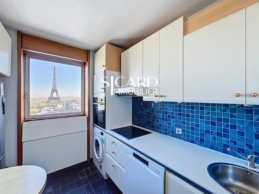 Vente Appartement Vue Tour Eiffel, étage élevé, 5 pièces Paris 15