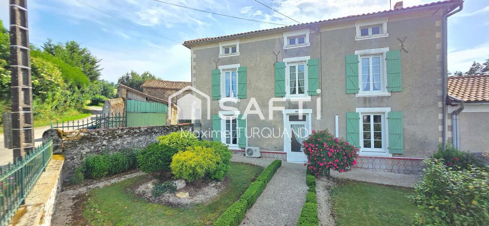 Vente Maison Maison bourgeoise 169m², 3 chambres, 1925m² de terrain avec dépendances. Saint-paul-en-gatine