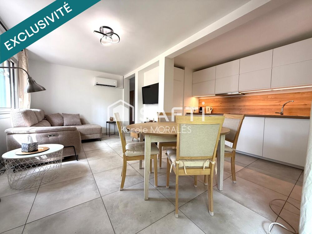 Vente Appartement CANET EN ROUSSILLON ,T3 EN REZ-DE-JARDIN, 50 m DE LA PLAGE Canet-en-roussillon