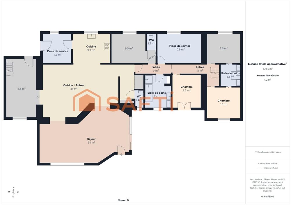 Vente Maison Magné : maison familiale de 200 m² avec 5 chambres Magne