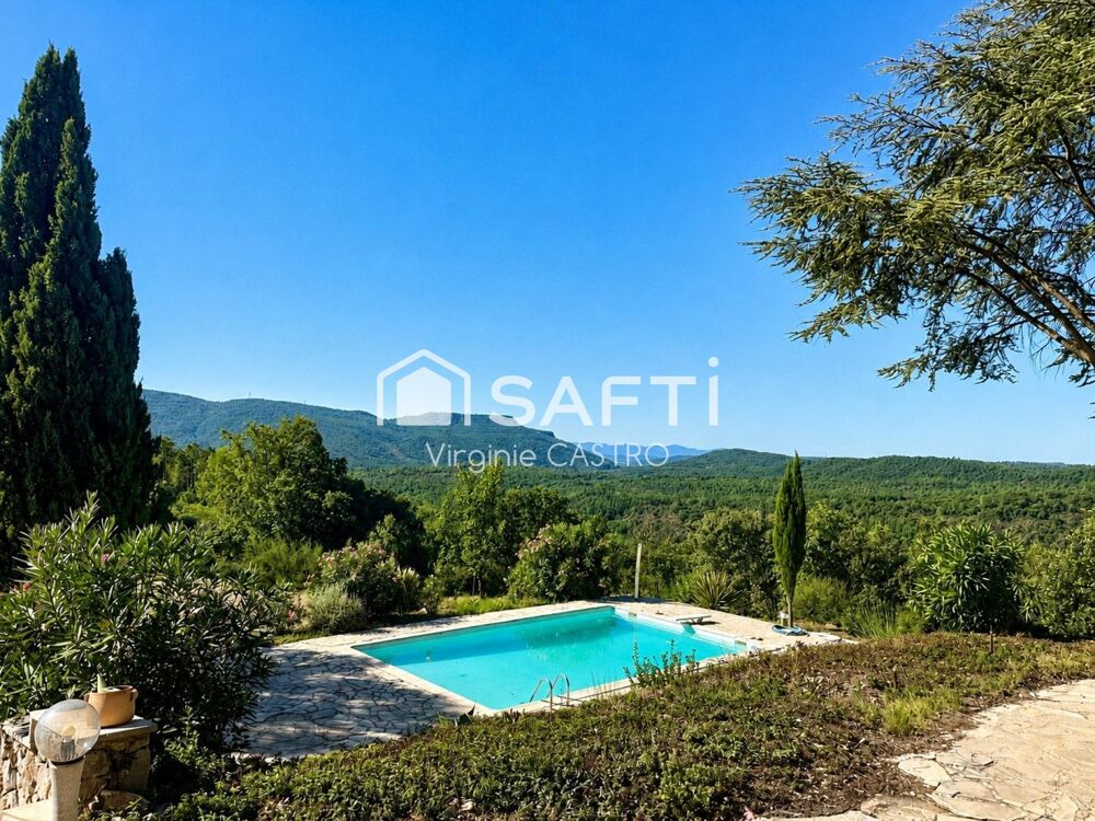 VILLA ATYPIQUE - 4 PIECES PLAIN-PIED avec PISCINE & VUE PANORAMIQUE