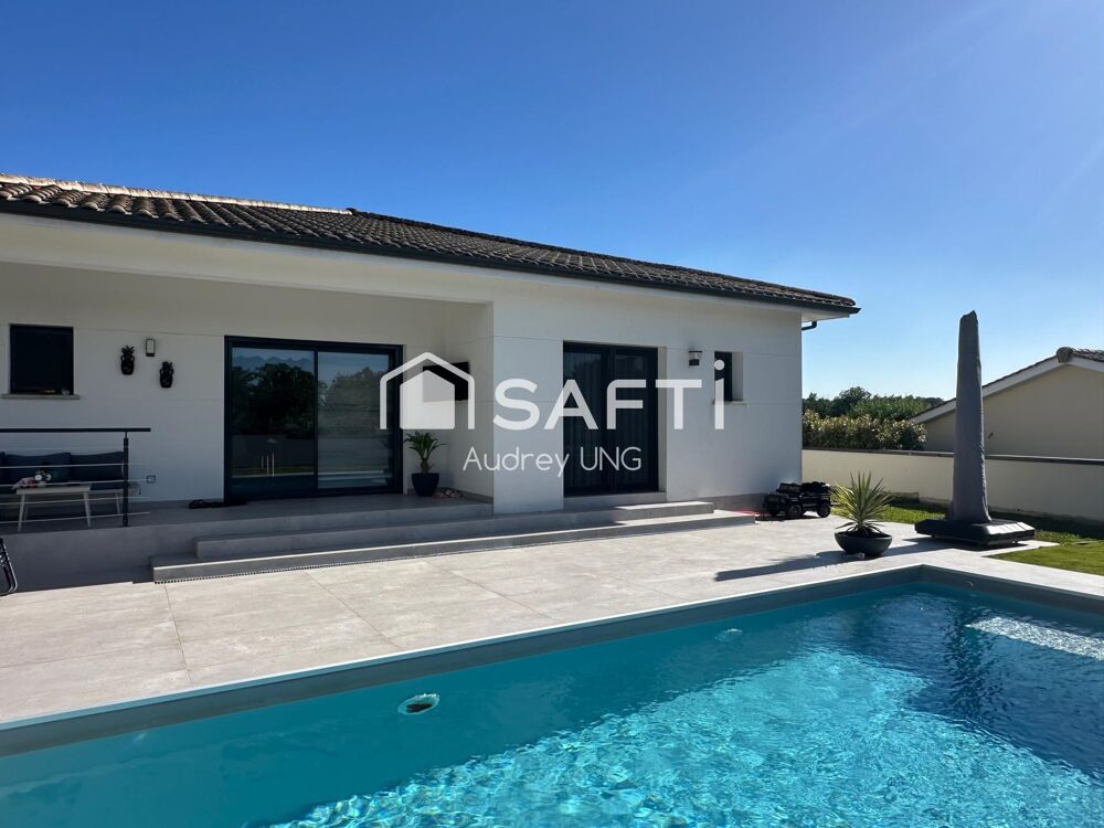 Vente Maison Maison récente de 143 m² avec piscine – Environnement calme à Croignon Creon