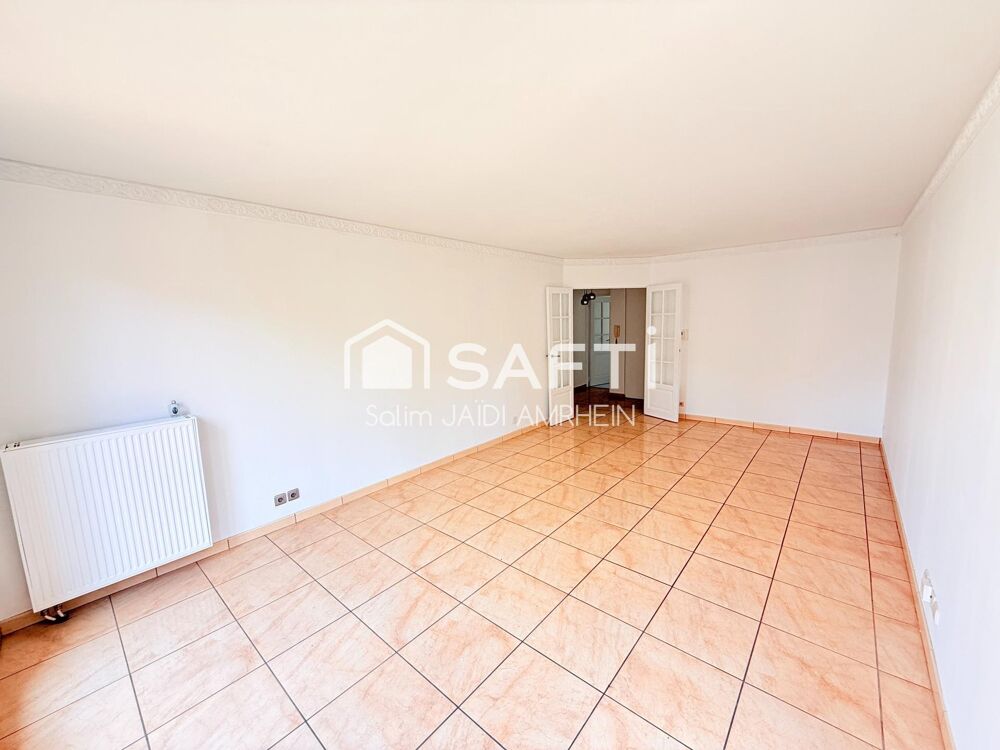 Appartement 4 pièces, ravalement récent