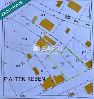 Vente Terrain Vends terrain de construction au dessus de la route Zinswiller