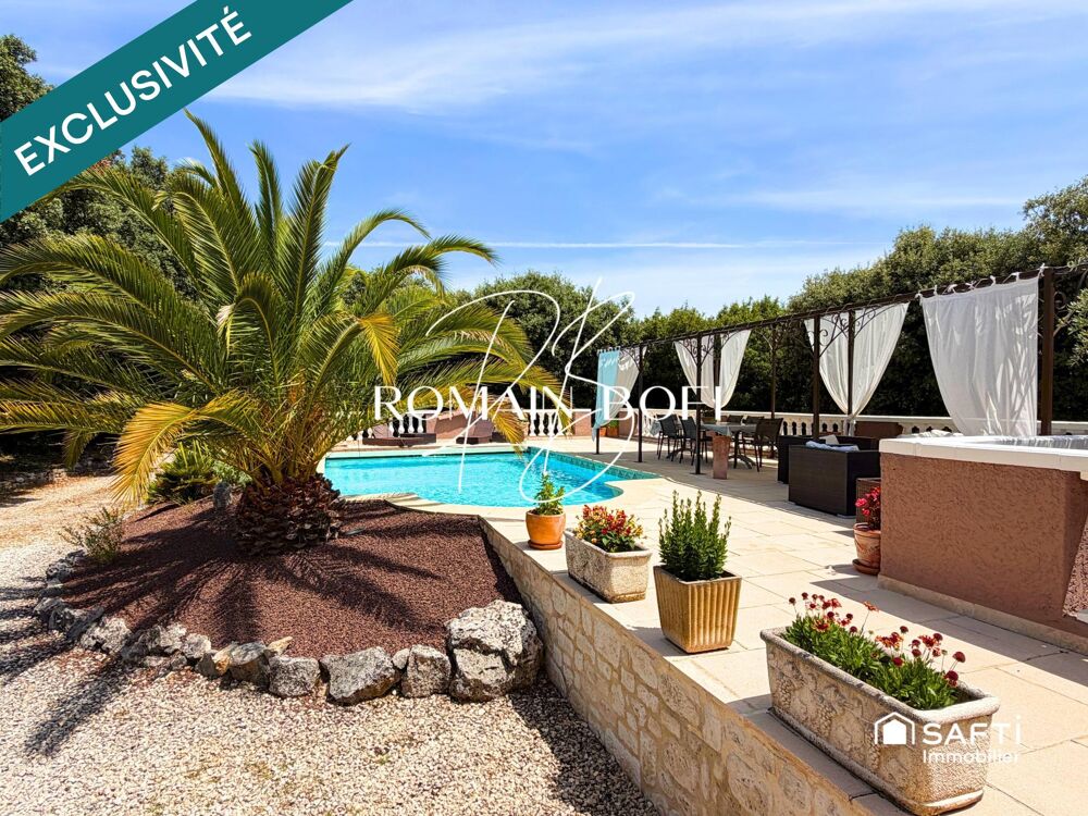 Vente Maison Maison 8 pièces de 242m2 sur 2000m2 de terrain avec piscine Garrigues-sainte-eulalie