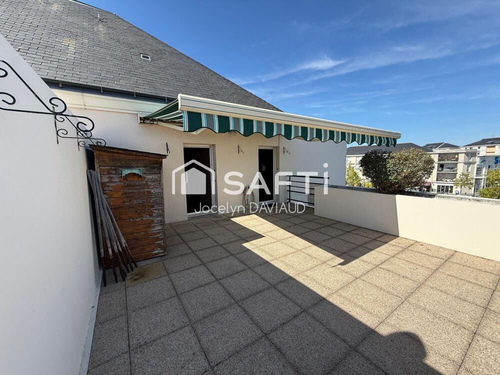 Vente Appartement ST BARTHELEMY D'ANJOU, Centre ville, au 3° et dernier étage, T3 de 78 m2 avec terrasse de 30 m2 Saint-barthelemy-d'anjou