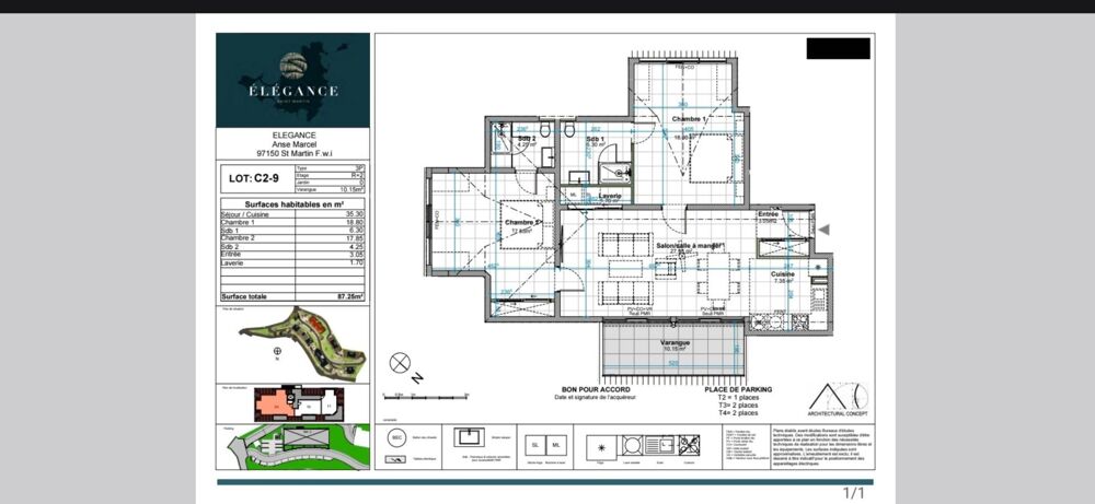 Vente Appartement !! Dernier lot disponible !! Saint-martin