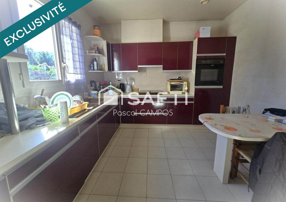 Maison t4 de 119m² avec garage et jardin