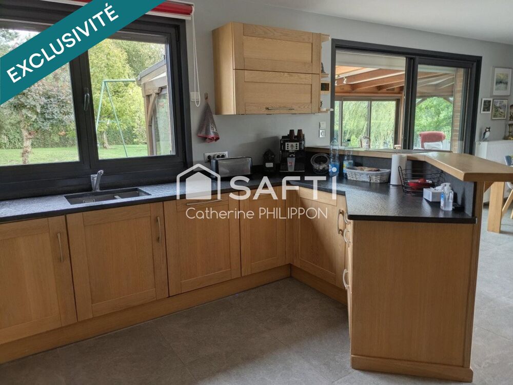 Vente Maison Magnifique maison de 126 m2 sur un beau terrain arboré de 2865m2 Vendegies-au-bois
