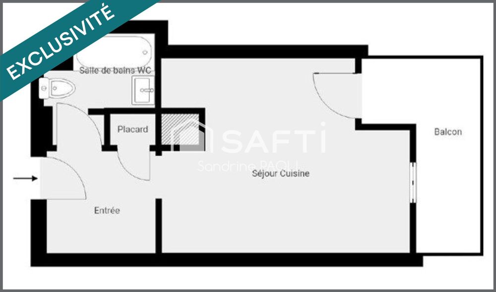Vente Appartement Charmant Studio rénové avec clim - Quartier Fabron Nice