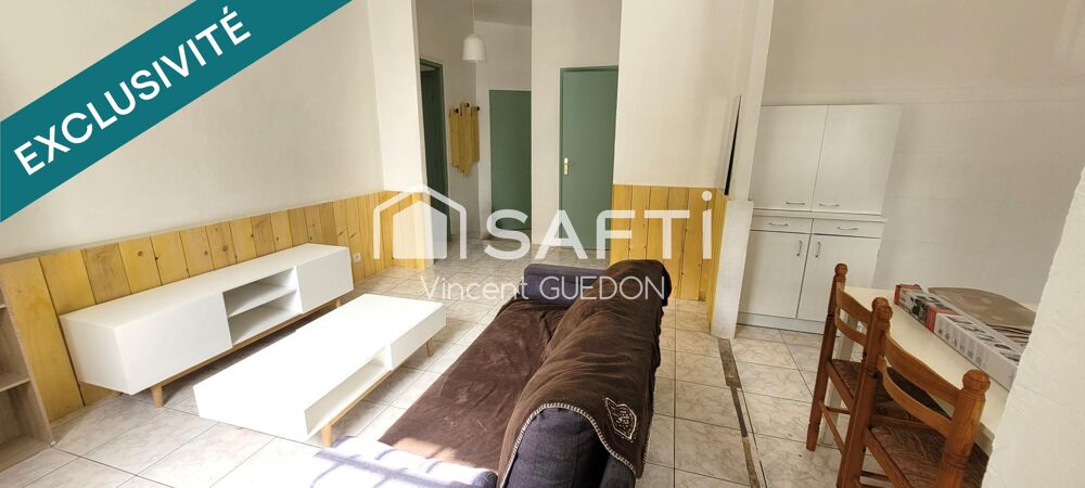 Vente Appartement F3 loué meublé sans charge Perpignan