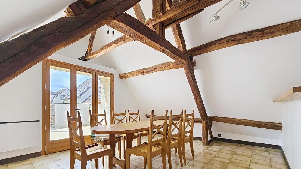 Appartement 2 pièces au dernier étage avec terrasse et parking