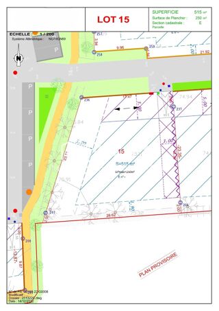  Terrain � vendre 515 m�