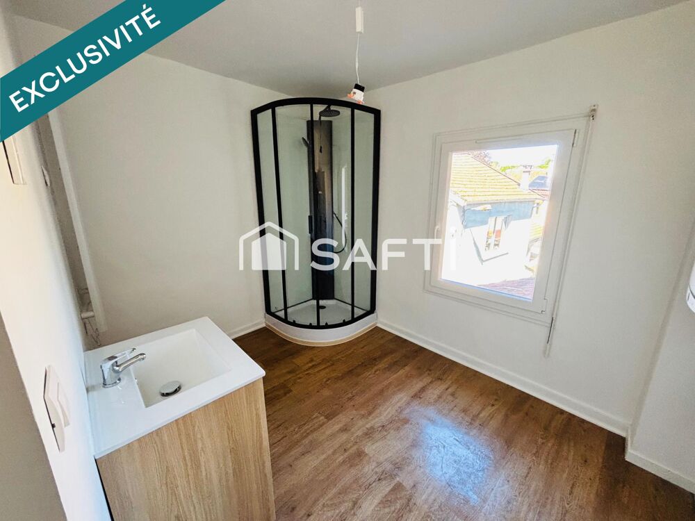 maison de bourg de 79 m² rénovée avec petit extérieur