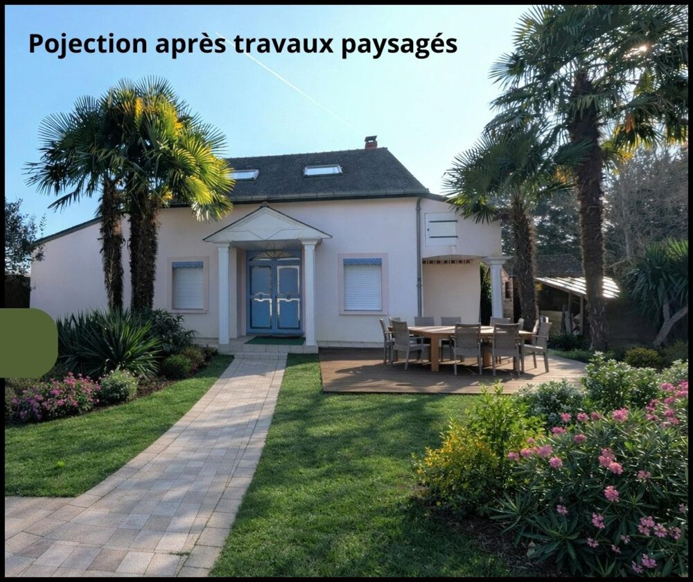 grande maison avec 4 ch à 10 min d'Angers.