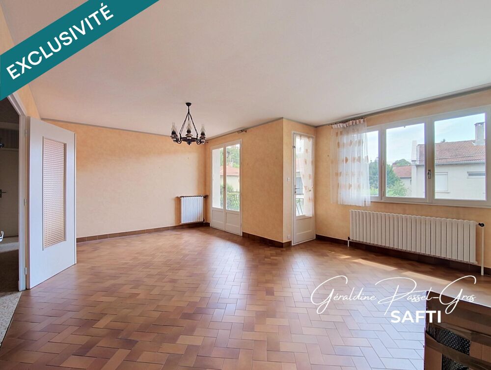 Vente Maison MAISON FAMILIALE DE 113 M² – 3 CHAMBRES, JARDIN ET GARAGE – QUARTIER JEAN-MOULIN Bourg-les-valence