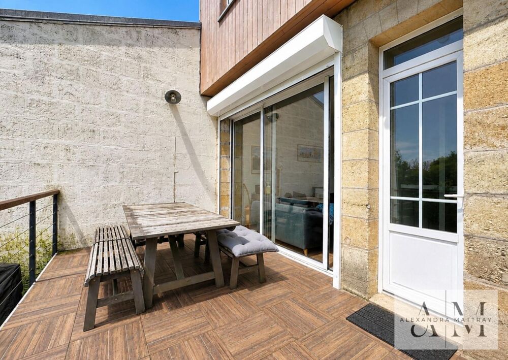 Maison pierre 127 m2 3 chambres + un bureau avec piscine - Parc Bordelais