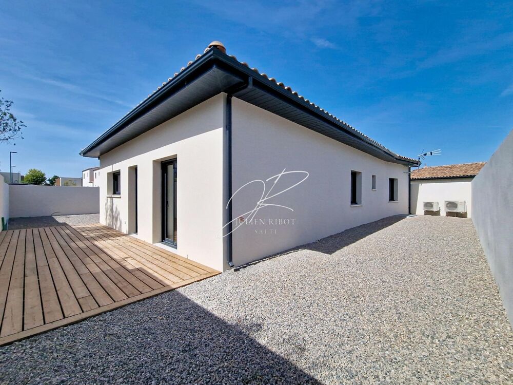 Maison T4 96 m² plain pied 3 chambres