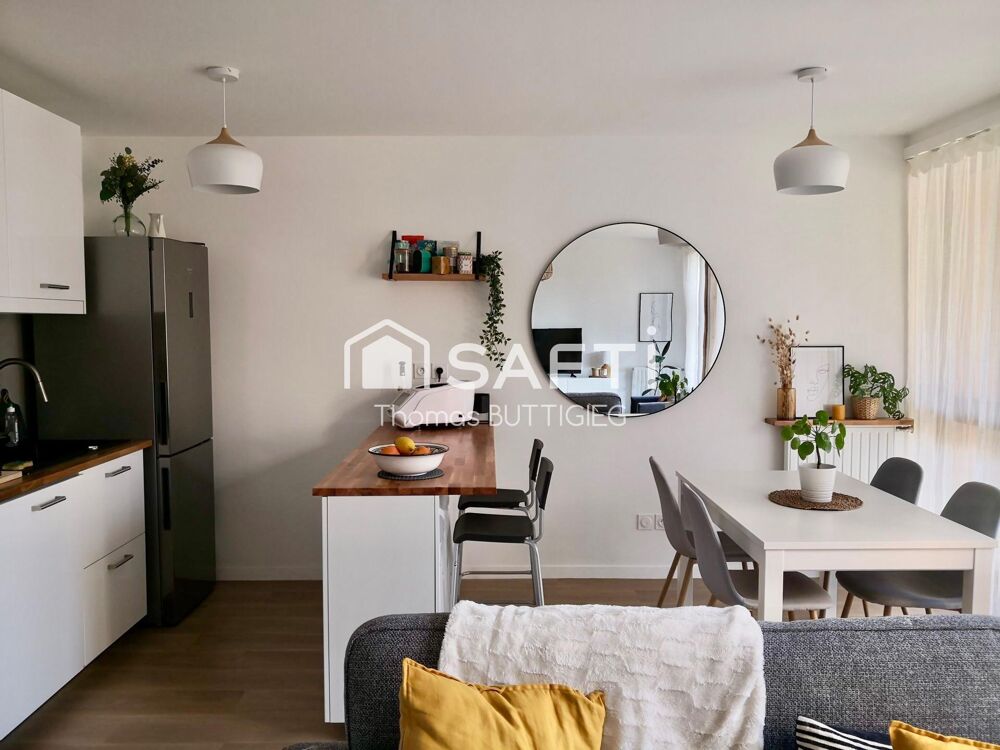 Appartement T3, calme et lumineux.