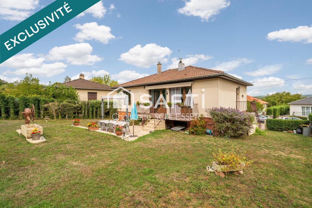 Belle maison familiale de 102 m² avec grand jardin et sous-sol complet