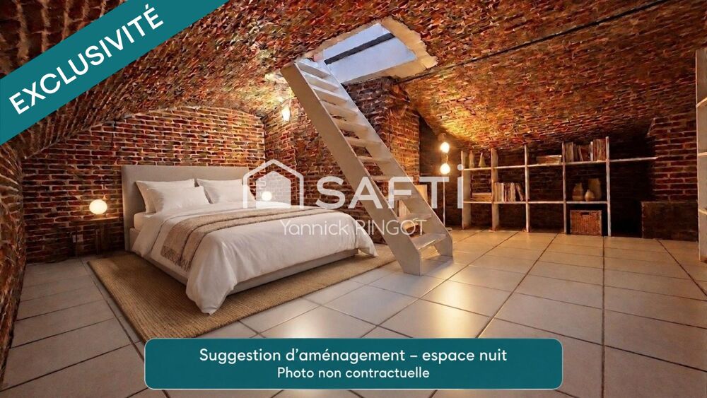 Vente Appartement Vieux-Lille : T2 avec cour et cave voûtée Lille