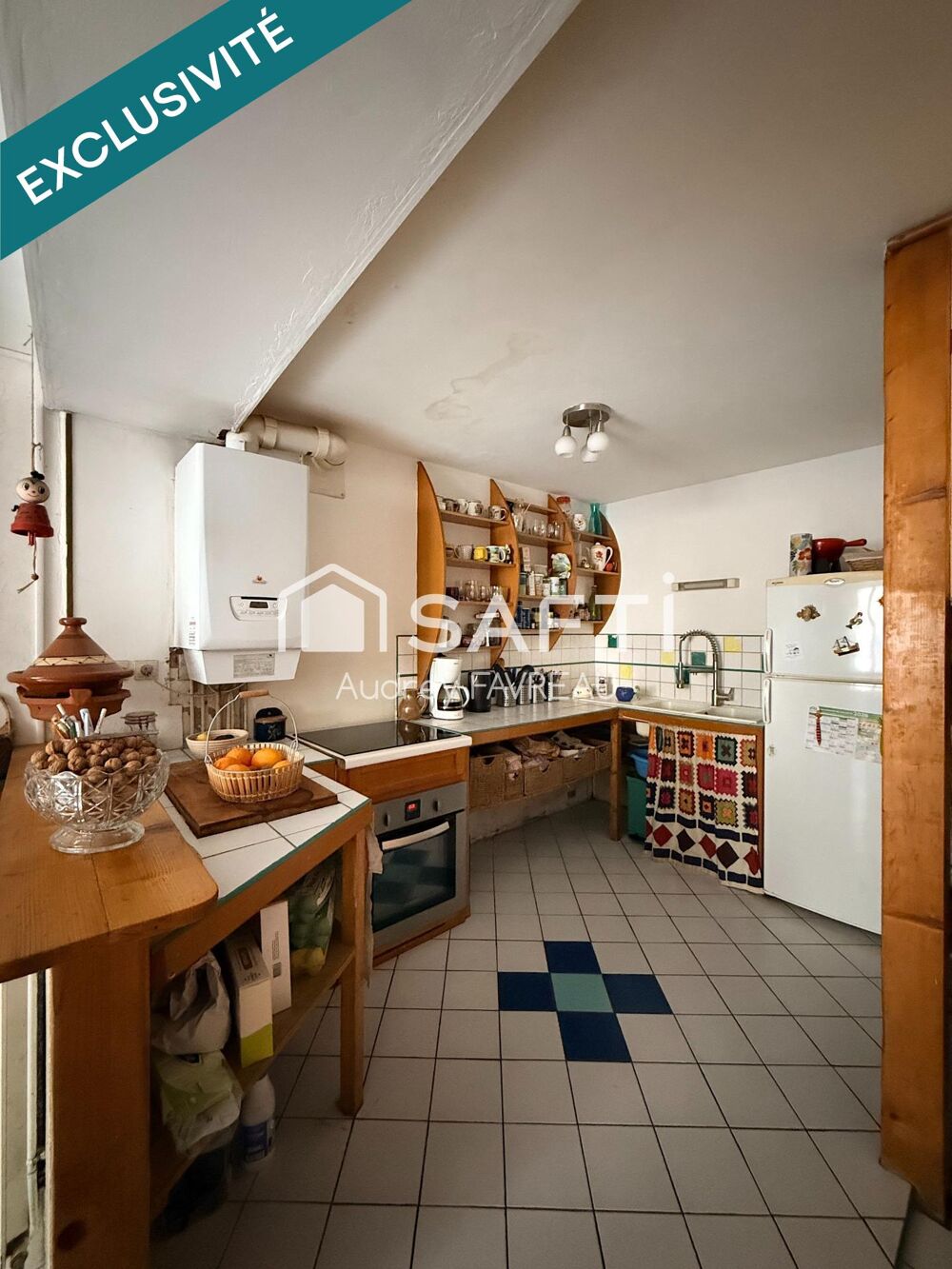 Maison de caractère avec jardin en terrasses